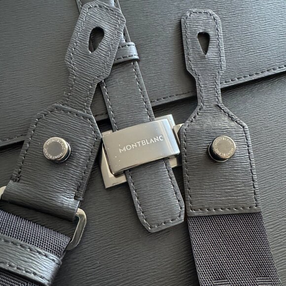 Montblanc 4810 Westside Briefcase in Black - Picture 11 of 15